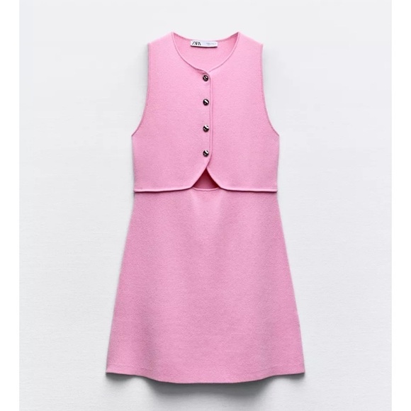 Zara Dresses & Skirts - Zara Pink Mini Dress
